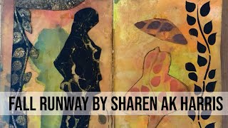 Dylusions Fall Runway by Sharen AK Harris