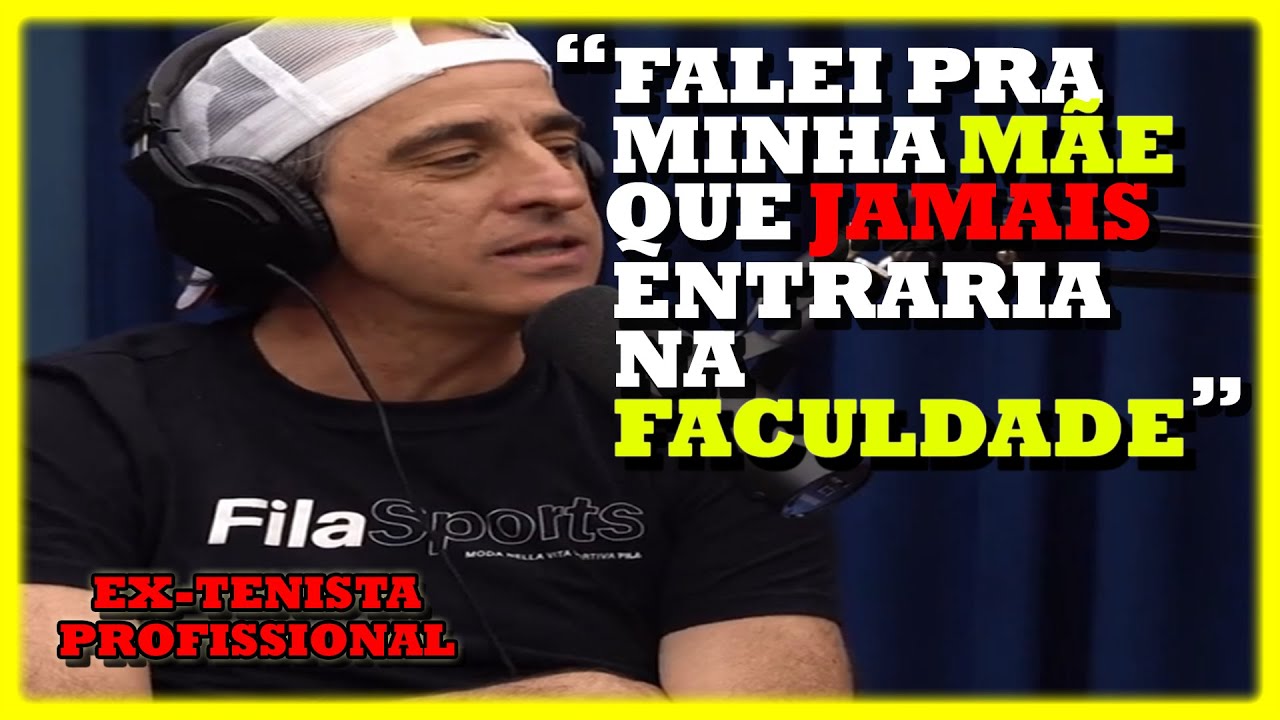 COMEÇO DA MINHA CARREIRA NO TÊNIS (FERNANDO MELIGENI) (FLOW) | Cortes de Podcast's