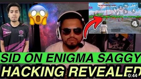 Enigma Saggy caought hacking on live stream | Enigma Saggy hacker? | Enigma caught hacking