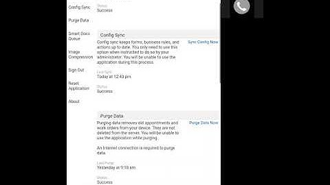 ServiceMax Tools Section And Syncing