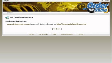 OrderYourName.com - WordPress cPanel Intro