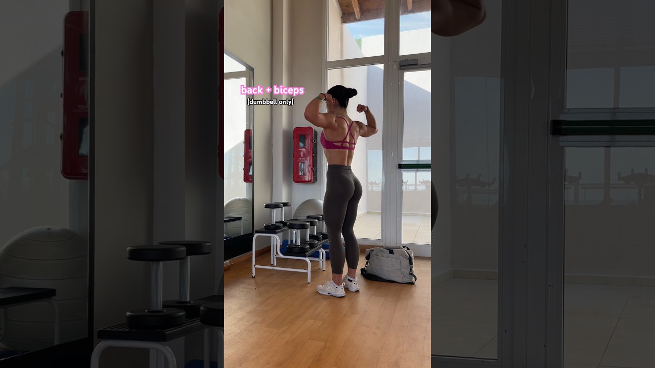DUMBBELL ONLY BACK WORKOUT🔥 