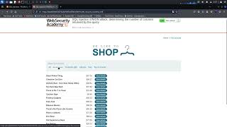 WebSecurityAcademy - Lab: SQL injection UNION attack, determining the number of columns returned