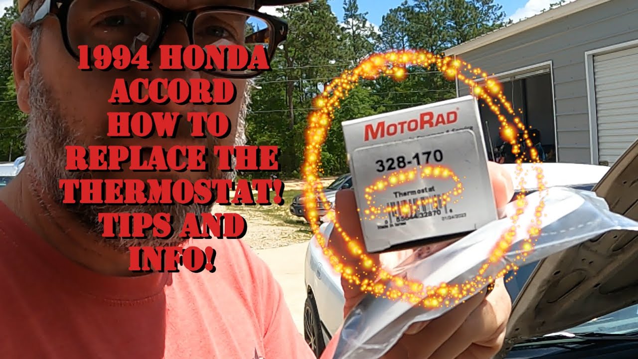 1994 Honda Accord Thermostat Replacement (1994-1997) Civic Prelude