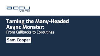 How Do You Tame the Async BEAST with Kotlin and JavaScript? - Sam Cooper Wealth
