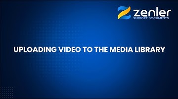 👉 Site - Media Library - Uploading Video to the Media Library
