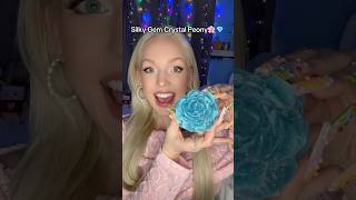 Trying Silky Gem’s Crystal Peony🌸💎#asmr #shorts