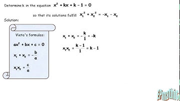Quadratic equations problem 4 (Vieta