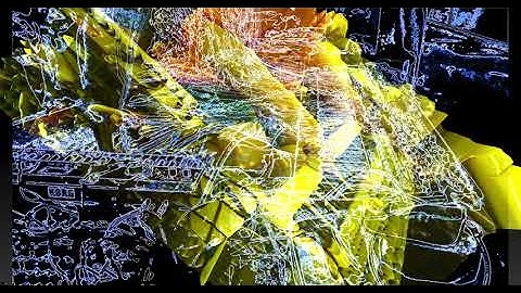 live supernova II performance music video recording with a quartz composer video filter used. part 2