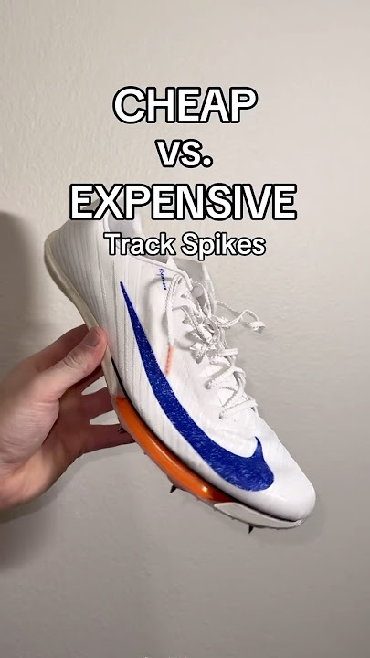 $20 vs $200 Track Spikes
