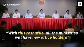 (FULL) PM Wong new Cabinet reshuffle statement