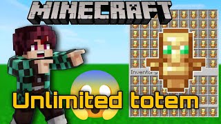 How to build Unlimited Totem Farm in Minecraft | Easy Raid Farm Tutorial
