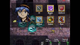 Lunar Silver Star Story Touch: Ramus levels up and gets absolutely nothing screenshot 4