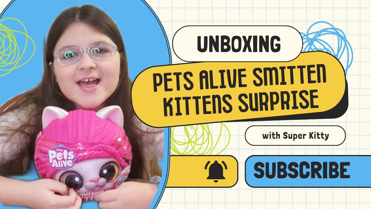 Zuru Pets Alive Surprise Smitten Kittens, pets alive 