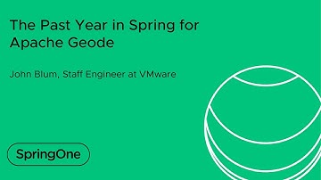The Past Year in Spring for Apache Geode