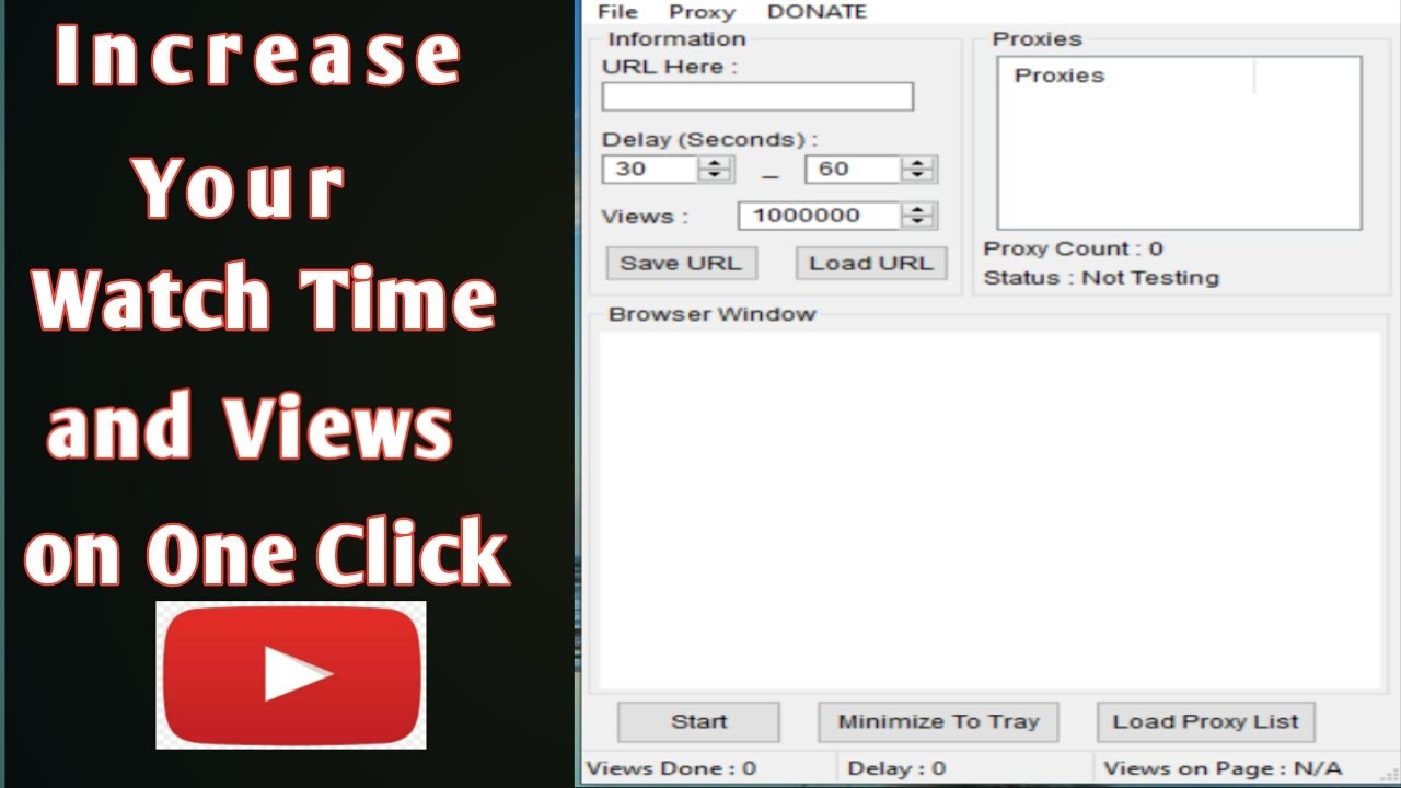 How Time Software / How to Get 4K Public Watch Hours Fast Junaid Tech Media - YouTube