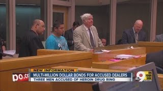Multi-million dollar bonds for suspected drug dealers
