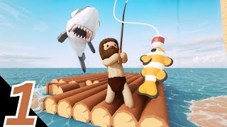 Raft Life Build, Farm, Stack Gameplay Walkthrough Part 1 (iOS, Android) screenshot 3