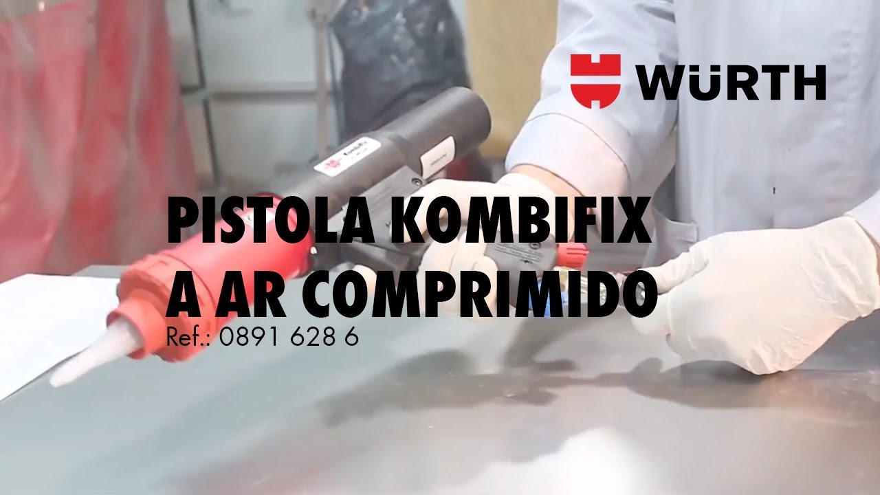 Würth - Pistola KOMBIFIX a Ar Comprimido para Cartuchos