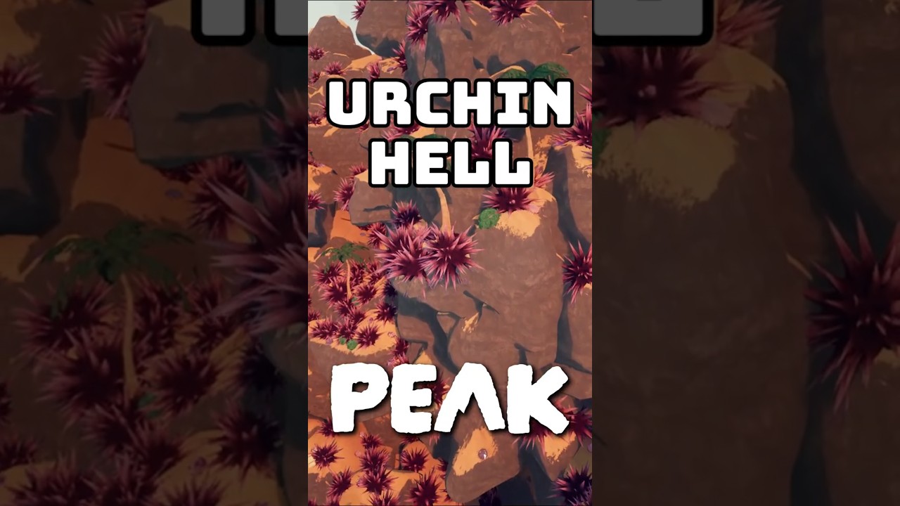 Would you play this URCHIN HELL MAP in PEAK?