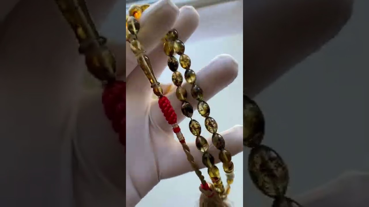 45 Olive beads