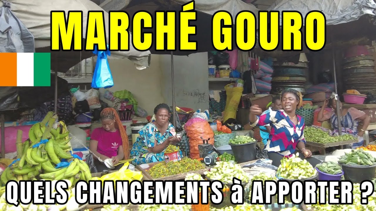 Marché Gouro, Adjamé 🇨🇮 | Découverte Complète de la Vie Locale en Côte d’Ivoire