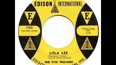 The Five Trojans - Lola Lee 1959