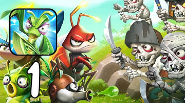 Bugtopia - ‏‏Gameplay walkthrough Part 1 (iOS, Android)