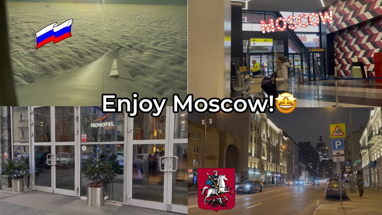 Excited Moscow!!😍🤌🏻 | Russia trip | Ep 2 | Dubai to Russia | Vlogs | 