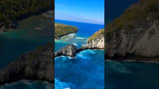 Panoramic View Of Pantai Atuh Beach Bali, Indonesia