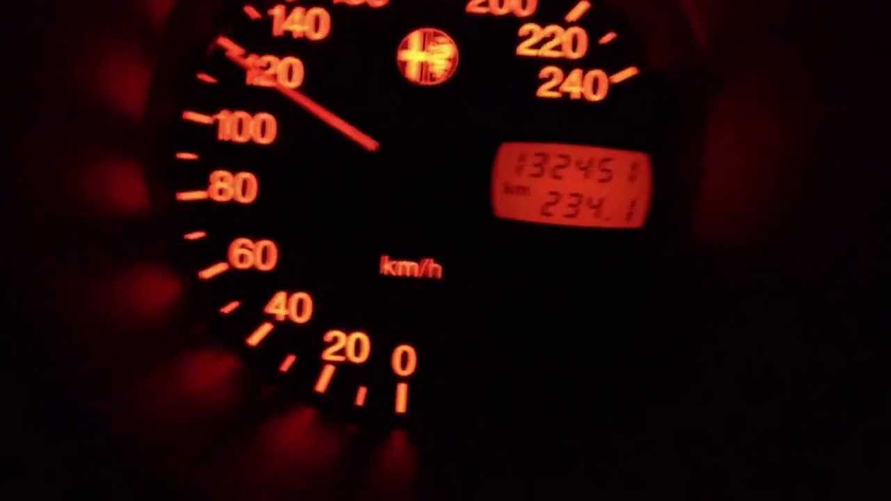 Alfa Romeo 156 1.6 T.S. 120hp Acceleration 0-160 km/h