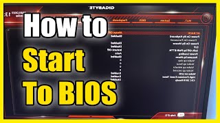 how to enter bios on startup on windows 11 pc (uefi settings)