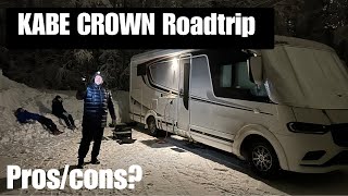 KABE CROWN 6000km Roadtrip part 2 - more pros and cons