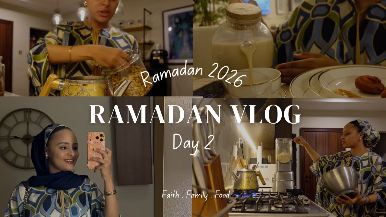 Ramadan 2026 vlog | Cooking for Iftar, Quran recitation and family time at home.