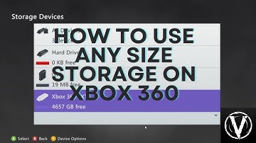 How To Use a larger than 2TB Storage Device on Xbox 360