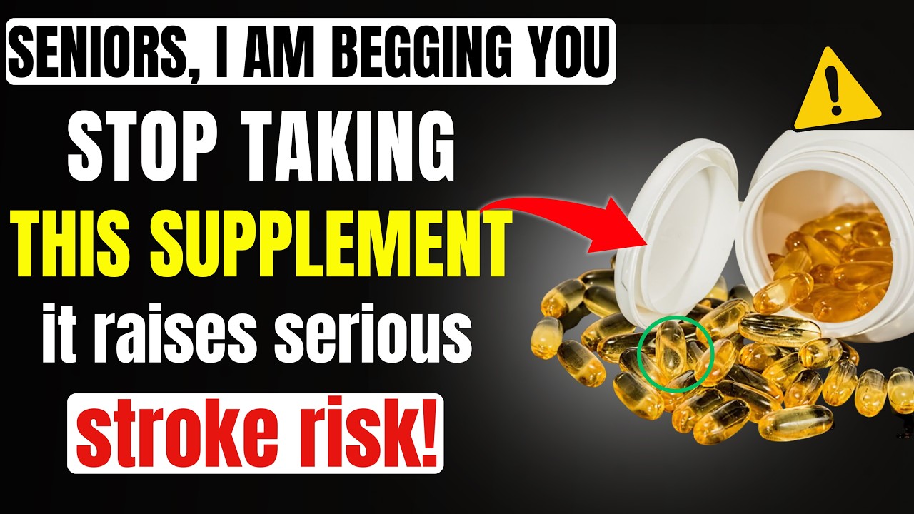 Over 60? BRAIN Doctor Warns: These Supplements Quietly Raising Your STROKE Risk | Senior Health Tips