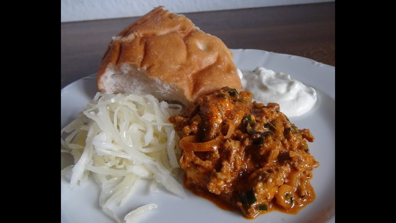 Hackfleisch Griechischer Art Youtube