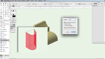 Manipulating 3D Geometry - Chamfer Edges