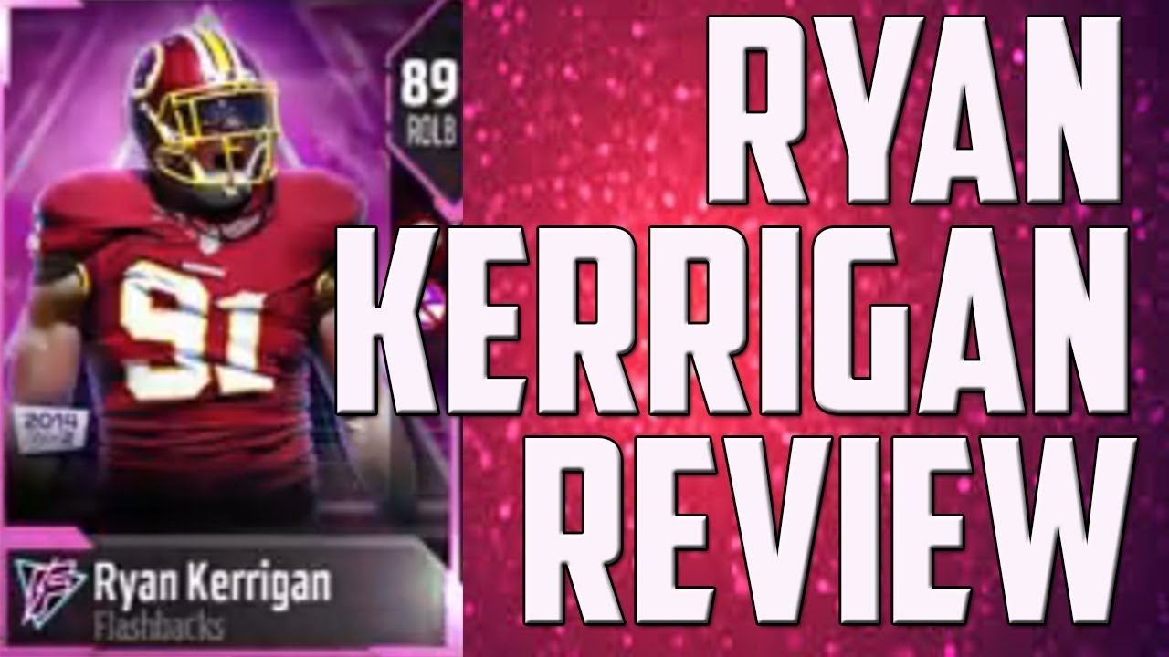 HOW GOOD IS FLASHBACK 89 RYAN KERRIGAN? MUT 18 CARD REVIEW