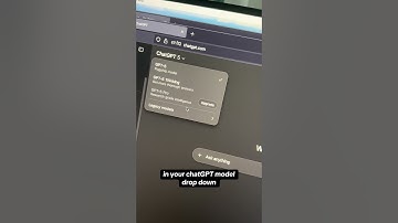 How to get ChatGPT 4o model again #chatgpt #chatgpt4 #gpt5