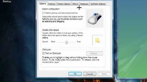 "How To Change Your Mouse Speed" on "Windows Vista" Basic Tutorial