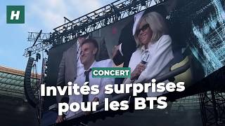 La Présence D’emmanuel Et Brigitte Macron Au Concert De Bts N’est Pas Passée Inaperçue
