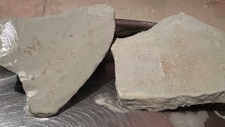 Wet White Shale Chips Soft Cleaning Video For Upcoming Swallow Video By Anjali Dhaka Asmr