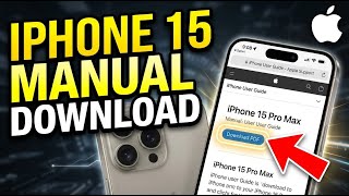 How to download Apple iPhone 15 Pro Max user guide - Complete Guide
