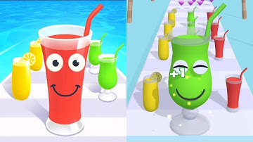 Juice Run - All Levels Gameplay Walkthrough Android, ios (Level 3-4)