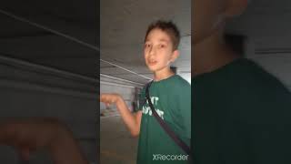 garaj yarışları #1 epic Enes vs ben(paten vs bisiklet)