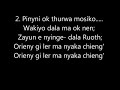 Pinyni Ok Thurwa Mwageno 