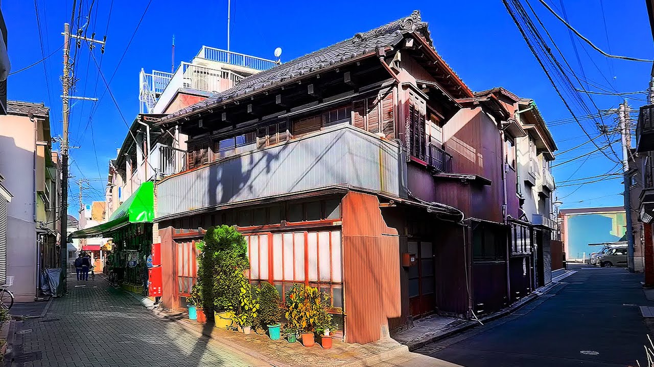 Tokyo Yanagihara walk //4K HDR