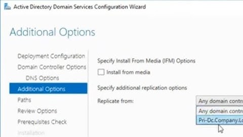 How To Create An Additional Domain Controller Windows Server 2016