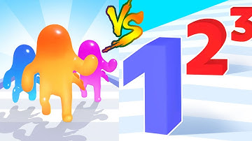 Game vs Game 2024 Part 5: Join Blob Clash 3D vs Number Master: Run and merge  - Video Game PikaName